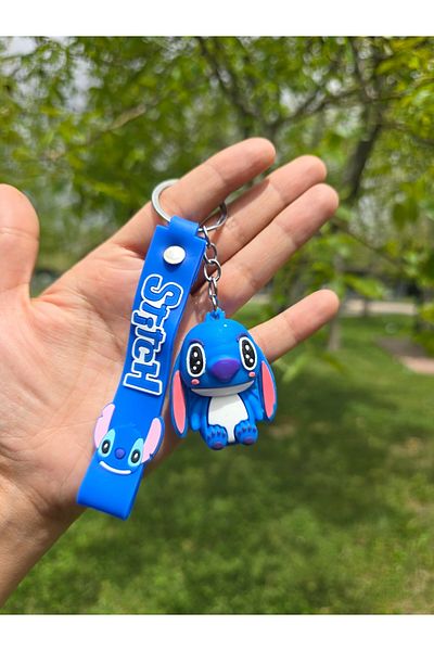 MODAM DENSTINY Disney Aloha Stitch Gold Plated Keychain