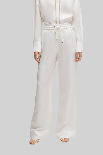 BOSS Tabuta Kadın Pantolon Beyaz