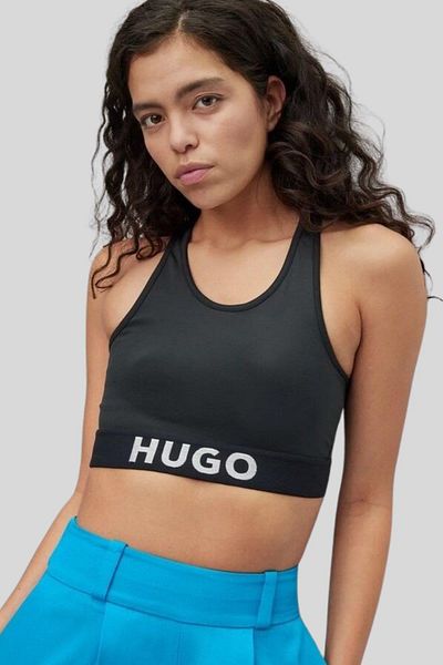 HUGO Σουτιέν τοπ Μαύρο Ενήλικες