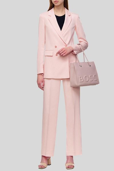 HUGO Women's High Waist Pants Pink