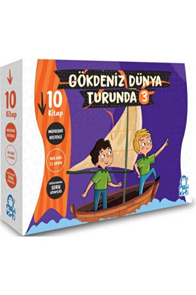 Mavi Kirpi Yayınları Gökdeniz Dünya Turunda Seti (10 Kitap)