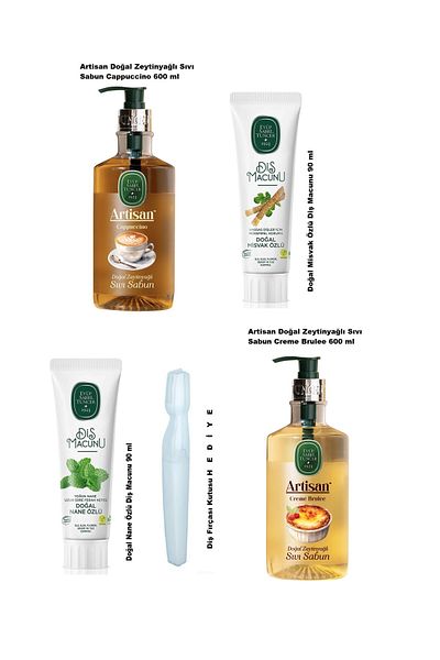 Eyüp Sabri Tuncer Eyüp Sabri̇ Tuncer Gourmet Liquid Soaps and Toothpastes