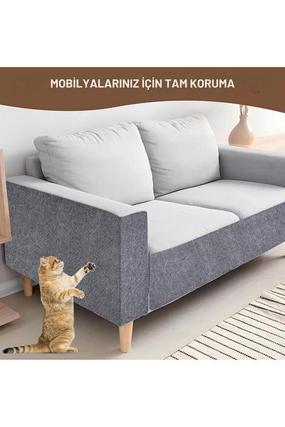 KatFlex Adhesive Sofa Edge Protector Cat Scratching Carpet Nail Care Carpet(50 Cmx100 cm)
