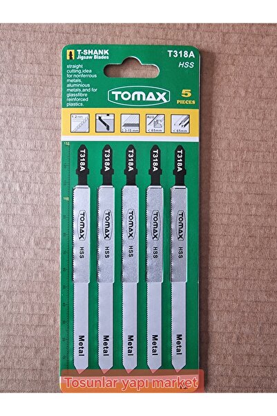 Tomax metal dekubaj agzi uzun t318a 5-li paket