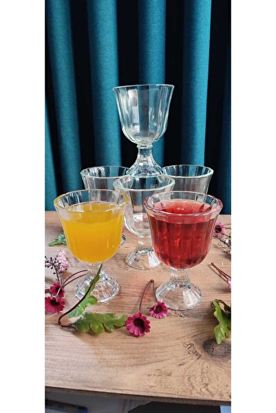 ORTAKÖY CENNETİ 6 ad dondurma kadeh rayan 250 cc 8 cm ağız 12 cm YÜKSEKLIK ço...