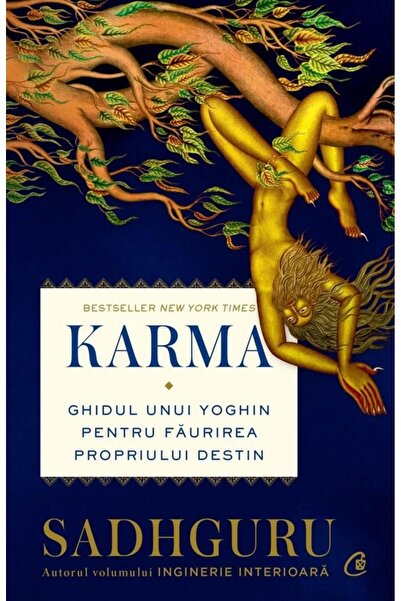 Editura Curtea Veche Karma. Ghidul unui yoghin pentru faurirea propriului des...