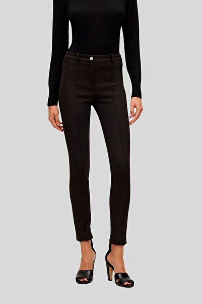 BOSS Hugo Boss Elastik Kadın Pantolon Siyah