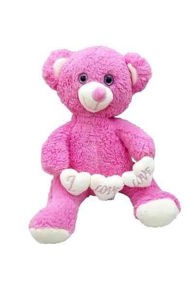 toysclub دالا 1055-3 دب ذو 55 سم وثلاثة قلوب