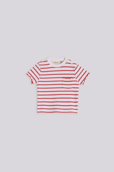 GB Baby Basic Bg Store Baby Girl Striped Tshirt