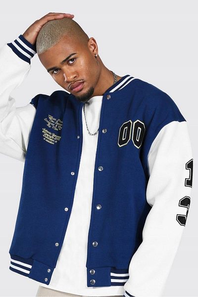 NEWLAKER Unisex oversize bunda Bomber 00 College