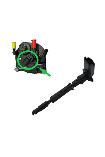 FOMOCO Focus Fiesta Courier Euro 5 Mazot Filtre Sensörü 1.5