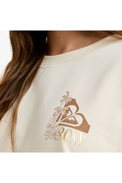 Roxy Surf Stoked Crew Terry Vint. Hanorac pentru femei HANORAC PENTRU FEMEI ERJFT04963