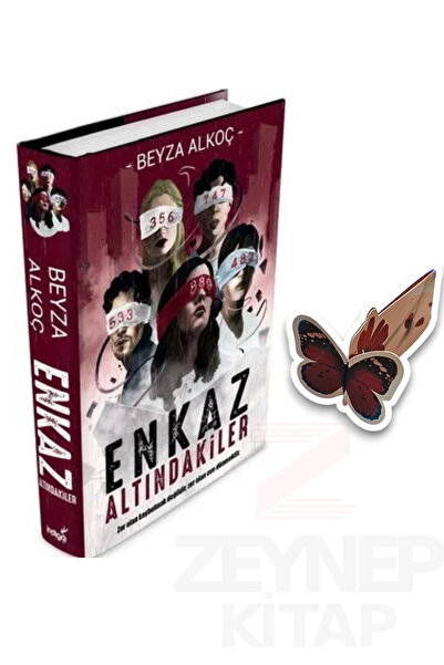 İndigo Kitap Enkaz Altındakiler(Ciltli)Özel Tasarım Kelebek Ayraç Hediye