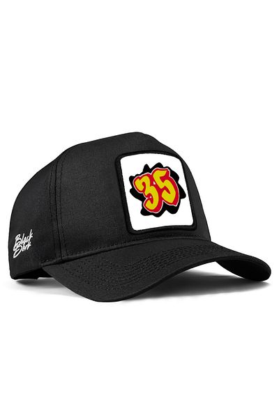 GÖZGÖZ STORE Göztepe x Black Börk Μαύρο Premium Καπέλο + 3 Διαφορετικά Πάγκοι