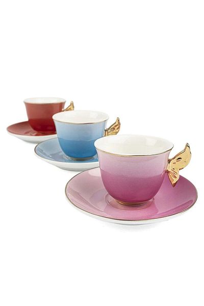 Mikasa Moor Papyon Set of 6 Coffee Cups