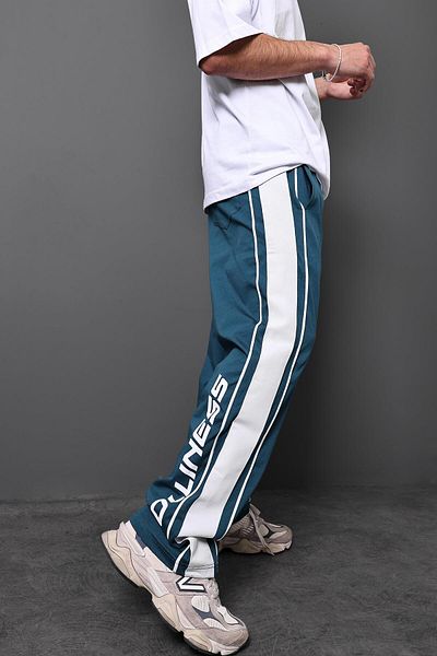 Slatra Ανδρικό φούτερ Petrol Jolliness Baggy Fit