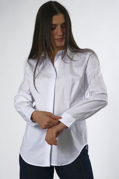 ABBRA Cămașă slim din bumbac pentru femei