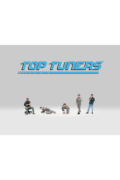 mini gt American Diorama AD-2412 Top Tuners