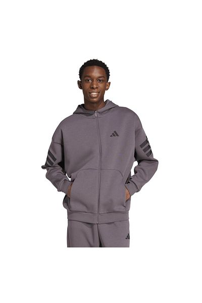 adidas Jd4833-E Adidas m Fı 3S Fz Men's Jacket Purple