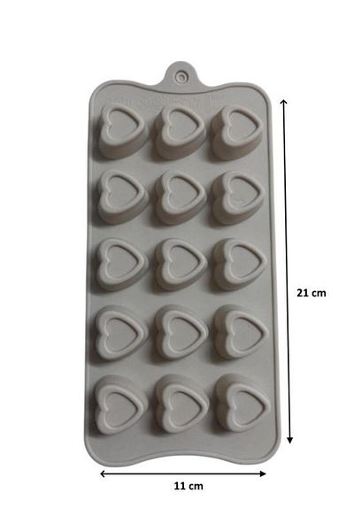 Pastaland Silicone Chocolate Mold Heart 21*11 cm