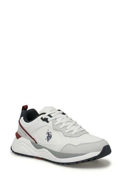 U.S. Polo Assn. Pantofi sport pentru bărbați MYLAN 4PR alb