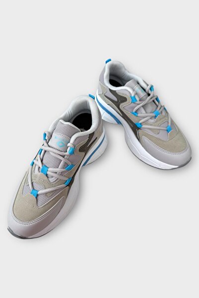 Liger Women's High Sole Sports Shoes Gray