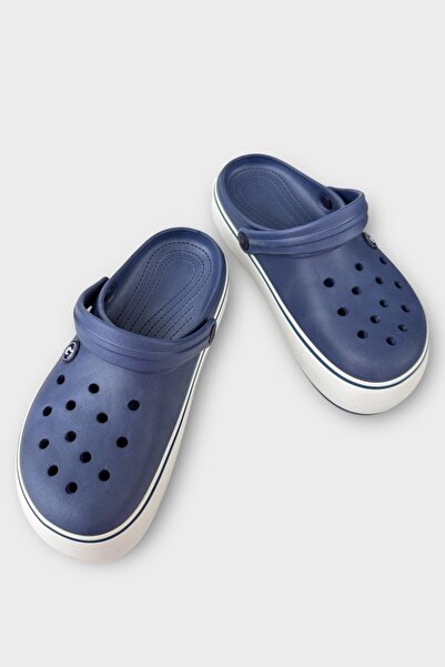 Liger Unisex Comfort Medical Nurse Sabo Sandals Slippers Dark Blue