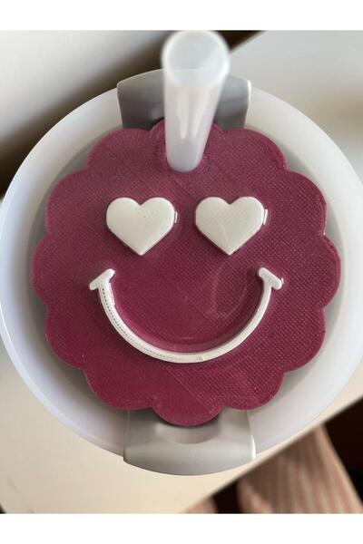 ÇAKRA Heart Smiling Thermos Cover – Compatible with 1.18 Lt Quencher