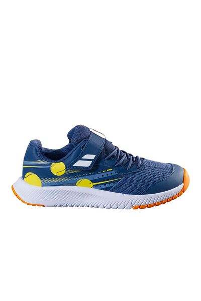 BABOLAT Pulsion Kid All Court Boys Blue Tennis Shoes Boys Tennis Shoes