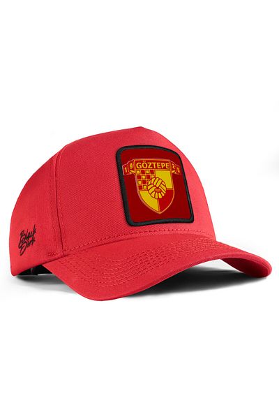 GÖZGÖZ STORE Göztepe X Black Börk Red Premium Hat + 3 Different Benches