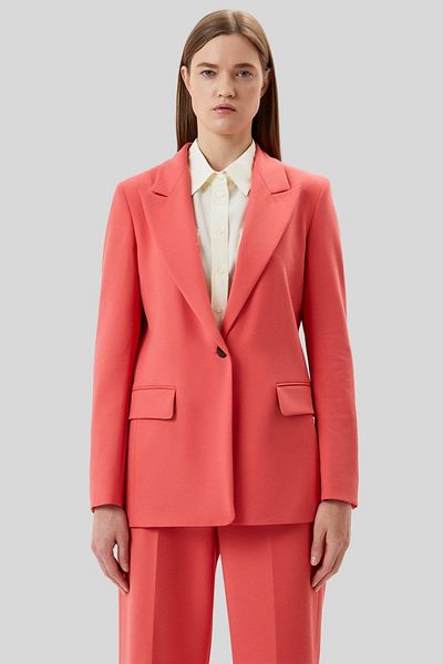 HUGO Women's Jacket Burgundy