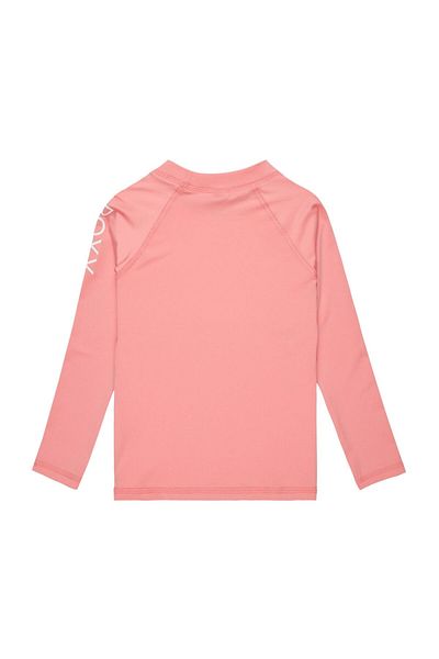 Roxy Whole Hearted Ls Girl Pink Lycra Girl Lycra Erlwr03225