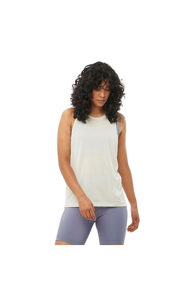 Salomon Shkout Core Women's Running Singlet Icicle Lc2476200