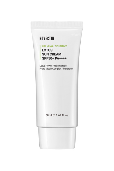 Rovectin Calming Lotus Sun Cream SPF50+PA++++ - Bariyer Koruyucu Mavi Işık Fi...