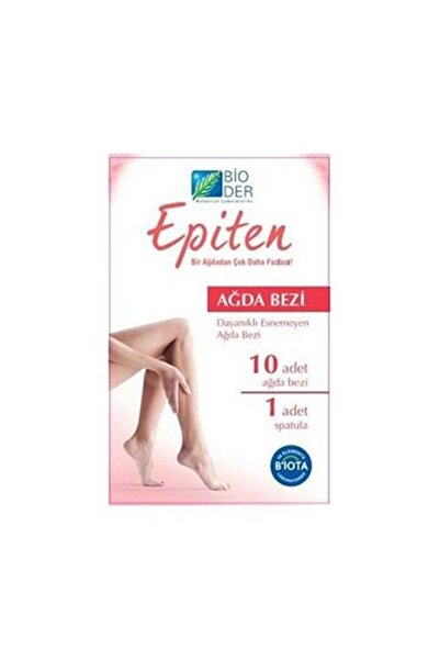 Bioder Epiten Ağda Bezi 10 Adet
