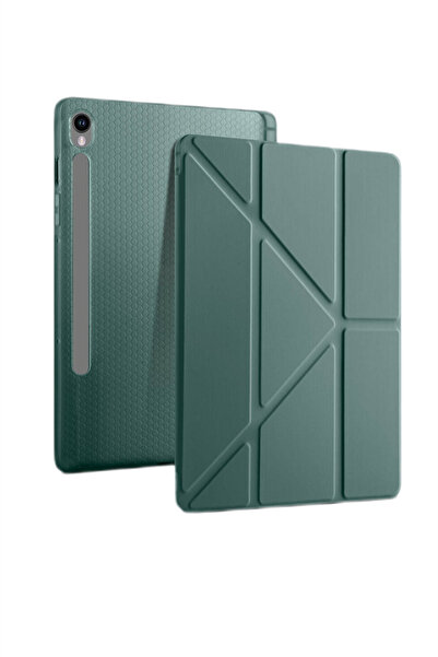 TEKNETSTORE Galaxy Tab S9 Fe/s10 Fe/S10 Lite 10.9 Kılıf Uyumlu Kalem Bölmeli Katlanabilir Standlı Koruyucu Kapak