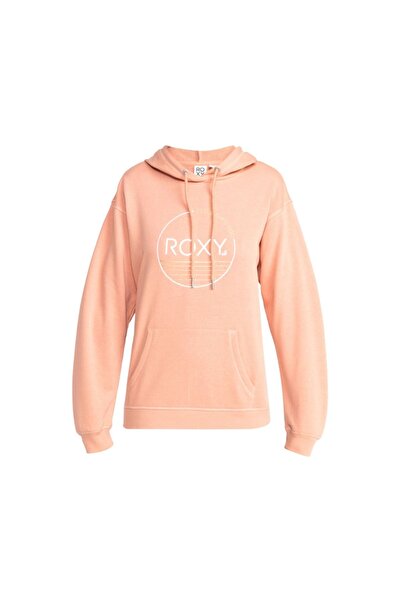 Roxy Surf Stoked Hoodie Terry Women's Pink Sweatshirt Women's Sweatshirt Erjft04815