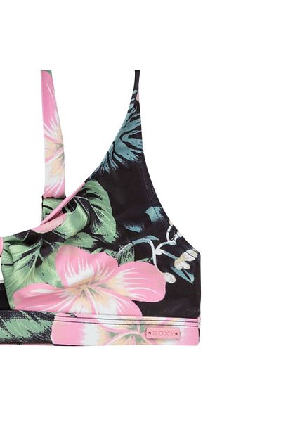 Roxy Shadow Floral Bralette Set Girls Bikini