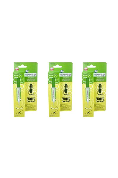 BigD Big D Ant Power Gel Syringe 10g – Pack of 3 | Professional Ant Syringe for Indoors & Outdoors