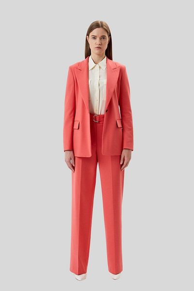 HUGO Women's Jacket Burgundy