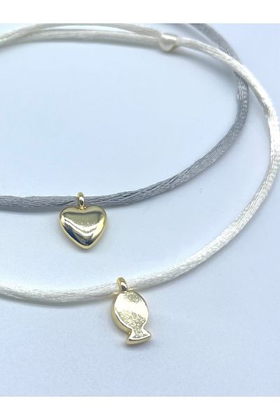 Concept HuBuTU 2 Pieces Minimal Silk Satin Flush Rope Anklet Set
