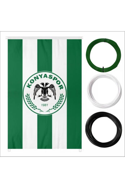 ZENVİVA 3D Kalem için Konyaspor Temalı (Yeşil,Beyaz,Siyah) PLA Filament Seti