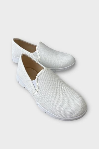 Liger Women's Erasable Ballerina Shoes White