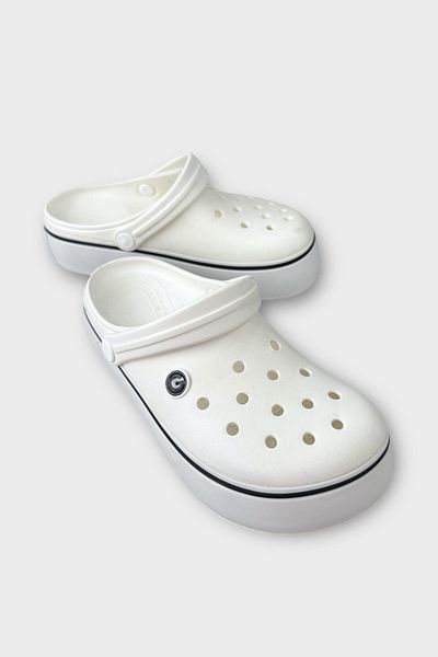 Liger Sandale Sabo pentru Asistentă Medicală Confort Unisex Papuci ALBI