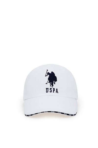 U.S. Polo Assn. Πόλο Ασν. Λευκό Ανδρικό Καπέλο ODES