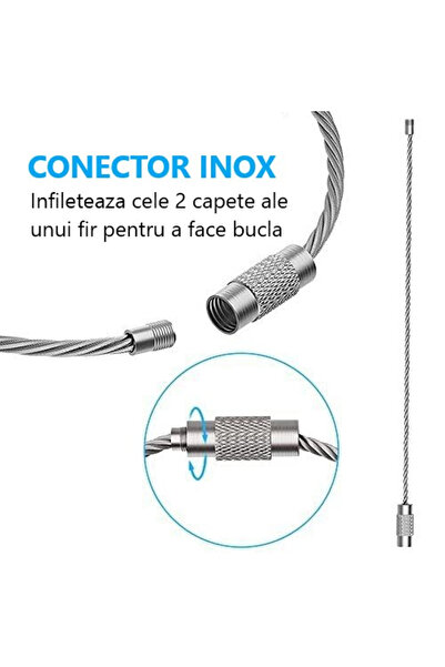 Empria Pachet 6 kituri anti-rasturnare mobilier, protectie copii, protectie cutremur, Empria, Alb