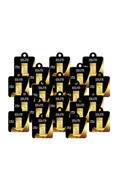 GMR 1 Gram 24 Ayar Külçe Altın (20 Adet)