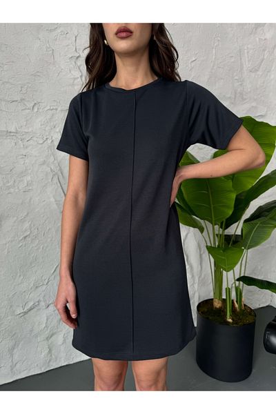 Elif Özbey Butik Φόρεμα Modal με καπνιστό πλυμένο