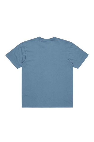 Quiksilver Skull Lines Men's Blue T-Shirt Men T-Shirt Eqyzt08056