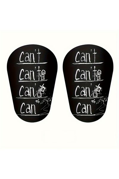 Choice S Pattern 1 Mini Shin Pads EVA Sponge Wear-resistant Shock Absorbing Soccer Leg Protector Portable L
